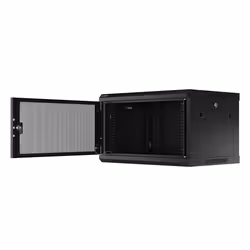 Lanberg WF01-6406-23B rack 6U Da parete Nero - Vista aggiuntiva 7