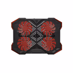 GENESIS Oxid 260 base di raffreddamento per laptop 43,9 cm (17.3") 1010 Giri/min Nero, Rosso - Vista aggiuntiva 2