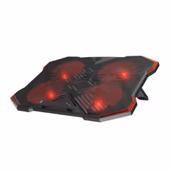 GENESIS Oxid 260 base di raffreddamento per laptop 43,9 cm (17.3") 1010 Giri/min Nero, Rosso - Vista aggiuntiva 5