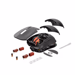 GENESIS Zircon XIII mouse Gaming Ambidestro RF Wireless + USB Type-C Ottico 26000 DPI - Vista aggiuntiva 6