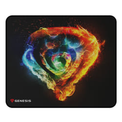 GENESIS Carbon 500 M Fire G2 Tappetino per mouse per gioco da computer Multicolore