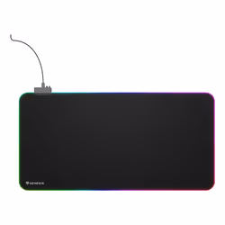 GENESIS Boron 500 XXL RGB Tappetino per mouse per gioco da computer Nero - Vista aggiuntiva 2