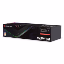 GENESIS Boron 500 XXL RGB Tappetino per mouse per gioco da computer Nero - Vista aggiuntiva 3
