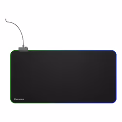 GENESIS Boron 500 XXL RGB Tappetino per mouse per gioco da computer Nero - Vista aggiuntiva 6
