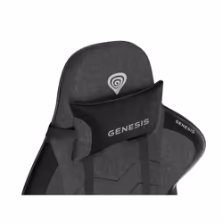 GENESIS Nitro 550 G2 Poltrona per gaming Seduta imbottita Nero, Grigio