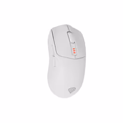 GENESIS Zircon 500, Mano destra, Ottico, RF Wireless + Bluetooth + USB Type-C, 10000 DPI, 4600 fps, Bianco