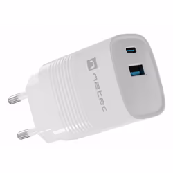 NATEC NUC-2140, Interno, AC, 12 V, Bianco