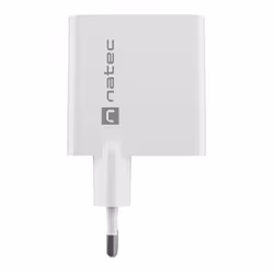 NATEC NUC-2144 Caricabatterie per dispositivi mobili Universale Bianco AC Ricarica rapida Interno