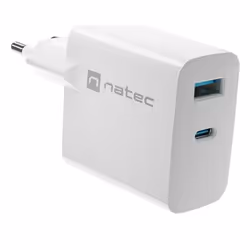 NATEC NUC-2144 Caricabatterie per dispositivi mobili Universale Bianco AC Ricarica rapida Interno - Vista aggiuntiva 6