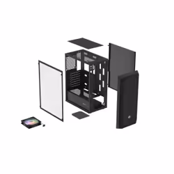 FURY Shobo SH4 RGB Midi Tower Nero - Vista aggiuntiva 6