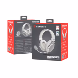 GENESIS Toron 301 Auricolare Cablato A Padiglione Gaming Bianco - Vista aggiuntiva 8