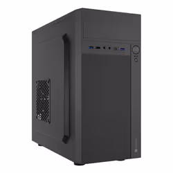NATEC Helix USB C, Mini Tower, PC, Nero, ATX, micro ATX, Mini-ITX, ABS, Rete, Metallo, Plastica, Acciaio, 14,8 cm