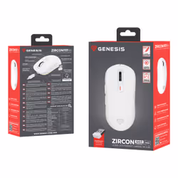 GENESIS NMG-2194 mouse Gaming Ambidestro Bluetooth + USB Type-C Ottico 26000 DPI - Vista aggiuntiva 4