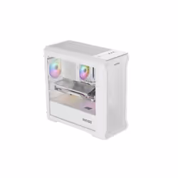 GENESIS Irid 503 Mini Tower Trasparente, Bianco - Vista aggiuntiva 4