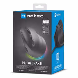 NATEC Crake 2 Pro mouse Universale Mano destra USB tipo A Ottico 12800 DPI - Vista aggiuntiva 3