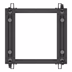 Lanberg OR01-6109-B rack 9U Rack indipendenti Nero - Vista aggiuntiva 2
