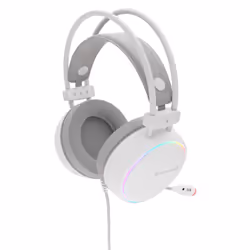 GENESIS NSG-2308 cuffia e auricolare Cablato A Padiglione Gaming USB tipo A Bianco - Vista aggiuntiva 4