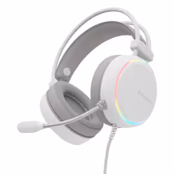 GENESIS NSG-2308 cuffia e auricolare Cablato A Padiglione Gaming USB tipo A Bianco - Vista aggiuntiva 5
