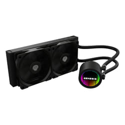 GENESIS NLG-2318 sistema di raffreddamento per computer Case per computer Kit di raffreddamento a liquido Nero