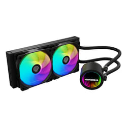 GENESIS NLG-2319 sistema di raffreddamento per computer Case per computer Kit di raffreddamento a liquido Nero