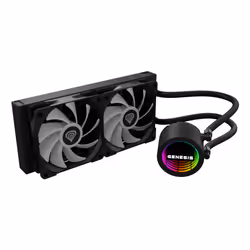 GENESIS NLG-2319 sistema di raffreddamento per computer Case per computer Kit di raffreddamento a liquido Nero - Vista aggiuntiva 2