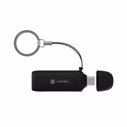 NATEC SCARAB C lettore di schede USB 3.2 Gen 1 (3.1 Gen 1) Type-C Nero - Vista aggiuntiva 3