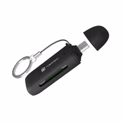 NATEC SCARAB C lettore di schede USB 3.2 Gen 1 (3.1 Gen 1) Type-C Nero - Vista aggiuntiva 4