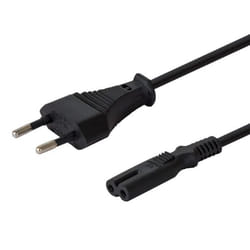 Savio CL-97 cavo di alimentazione Nero 1,2 m Spina di alimentazione di tipo E IEC C7
