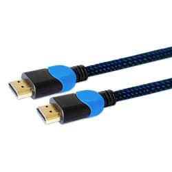 Savio GCL-02 cavo HDMI 1,8 m HDMI tipo A (Standard) Nero, Blu