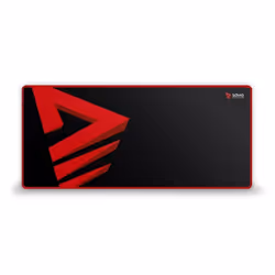 Savio Turbo Dynamic, Nero, Rosso, Immagine, Tessuto, Gomma, Barra appoggiaferro antiscivolo, Tappetino per mouse per gioco da ...