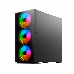 Savio PC Case Prime X1 ARGB Glass Black Midi Tower Nero - Vista aggiuntiva 4