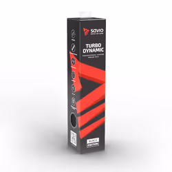 Savio Black Edition Turbo Dynamic XL 90x40 Gaming mouse pad Tappetino per mouse per gioco da computer Nero - Vista aggiuntiva 2
