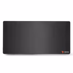 Savio Black Edition Turbo Dynamic XXL 100x50 Gaming mouse pad Tappetino per mouse per gioco da computer Nero - Vista aggiuntiva 2