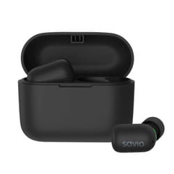 Savio TWS-09 cuffia e auricolare True Wireless Stereo (TWS) In-ear Musica e Chiamate Bluetooth Nero