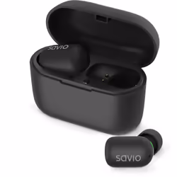 Savio TWS-09 cuffia e auricolare True Wireless Stereo (TWS) In-ear Musica e Chiamate Bluetooth Nero