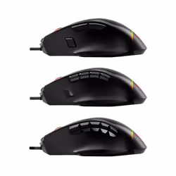 Savio Valiant gaming RGB mouse Mano destra USB tipo-C Ottico - Vista aggiuntiva 6