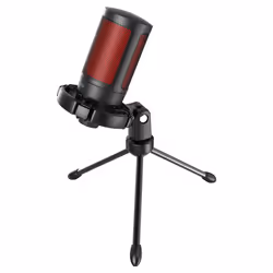 Savio wired gaming microphone with backlight tripod USB SONAR PRO Nero, Rosso Microfono per console di gioco - Vista aggiuntiva 7