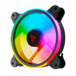 Savio FAN-01 4-pack 120mm ARGB fan including controller and remote control Case per computer Ventilatore Nero - Vista aggiuntiva 8