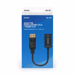 Savio AK-62 cavo e adattatore video 0,2 m DisplayPort HDMI