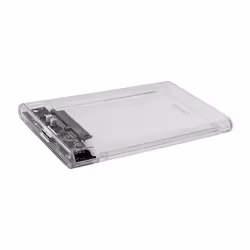 Savio AK-66 contenitore di unità di archiviazione Box esterno HDD/SSD Nero, Trasparente 2.5"