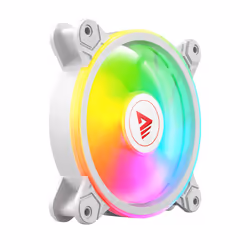 Savio FAN-01 WHITE sistema di raffreddamento per computer Case per computer Ventilatore Bianco - Vista aggiuntiva 6