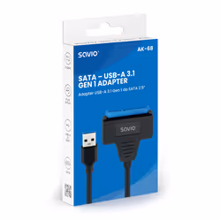 Savio K-68 scheda di interfaccia e adattatore USB 3.2 Gen 1 (3.1 Gen 1) - Vista aggiuntiva 4