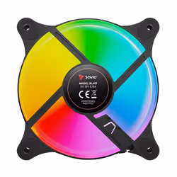 Savio BLAST FAN SET sistema di raffreddamento per computer Case per computer Ventilatore 12 cm Nero 3 pz