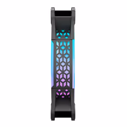 Savio BLAST FAN SET sistema di raffreddamento per computer Case per computer Ventilatore 12 cm Nero 3 pz - Vista aggiuntiva 5
