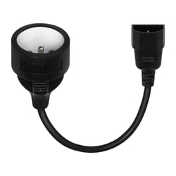 Savio SAVKABELCL-180 adattatore e invertitore Interno/esterno Nero