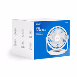 Savio AD-01 WHITE ventilatore Bianco - Vista aggiuntiva 4