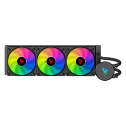 Savio VELOX 360 MM sistema di raffreddamento per computer Nero