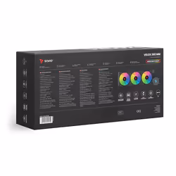 Savio VELOX 360 MM sistema di raffreddamento per computer Nero - Vista aggiuntiva 4