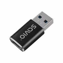 Savio AK-81 cavo e adattatore video 0 m USB tipo-C USB tipo A Nero - Vista aggiuntiva 2