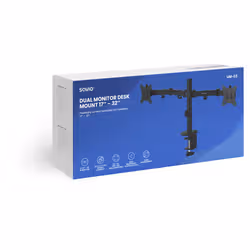 Savio UM-03 Supporti a parete per TV 81,3 cm (32") Nero - Vista aggiuntiva 3